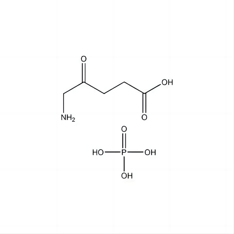 5-氨基酮戊酸磷酸盐化学结构式