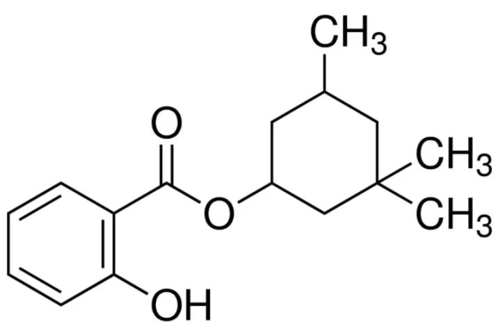 胡莫柳酯化学结构式