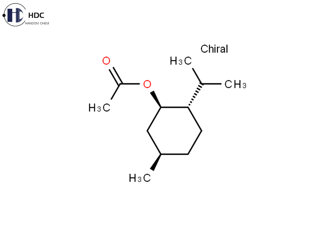 乙酸薄荷酯화학结构式-2