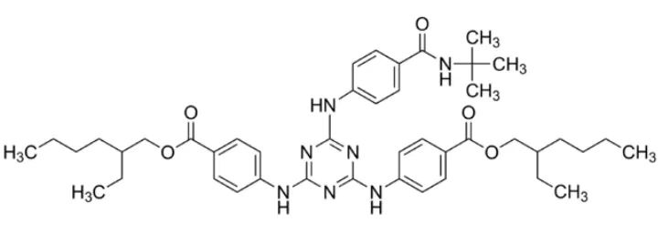 三嗪酮HEB化学结构式
