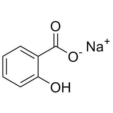 水杨酸钠化学结构式