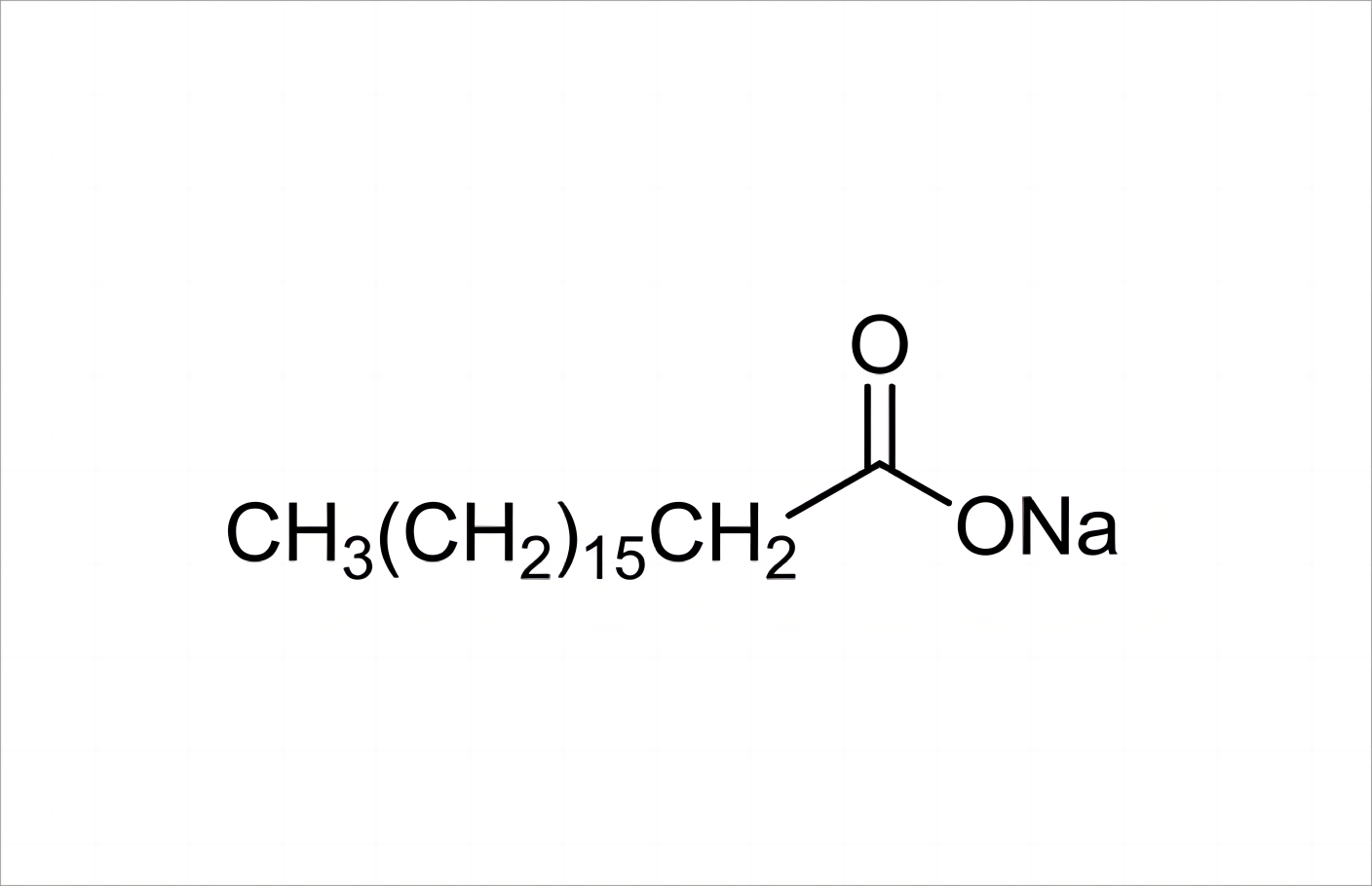 硬脂酸钠化学结构式(1)(1)
