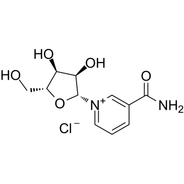 烟酰胺核苷氯化物化学结构式