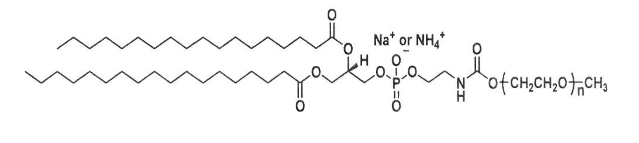 mPEG-DSPE-2K化学结构式